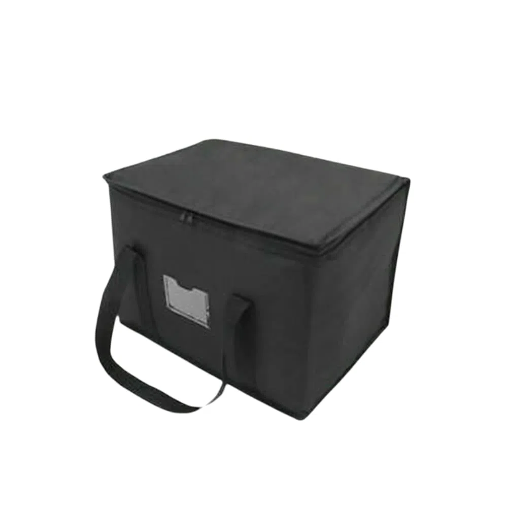 ZYWUOY Borse isolate della pizza di consegna del cibo, grande consegna dell'alimento ha isolato le borse della pizza asportabile del sacchetto freddo caldo caldo caldo, 50 l, Classico