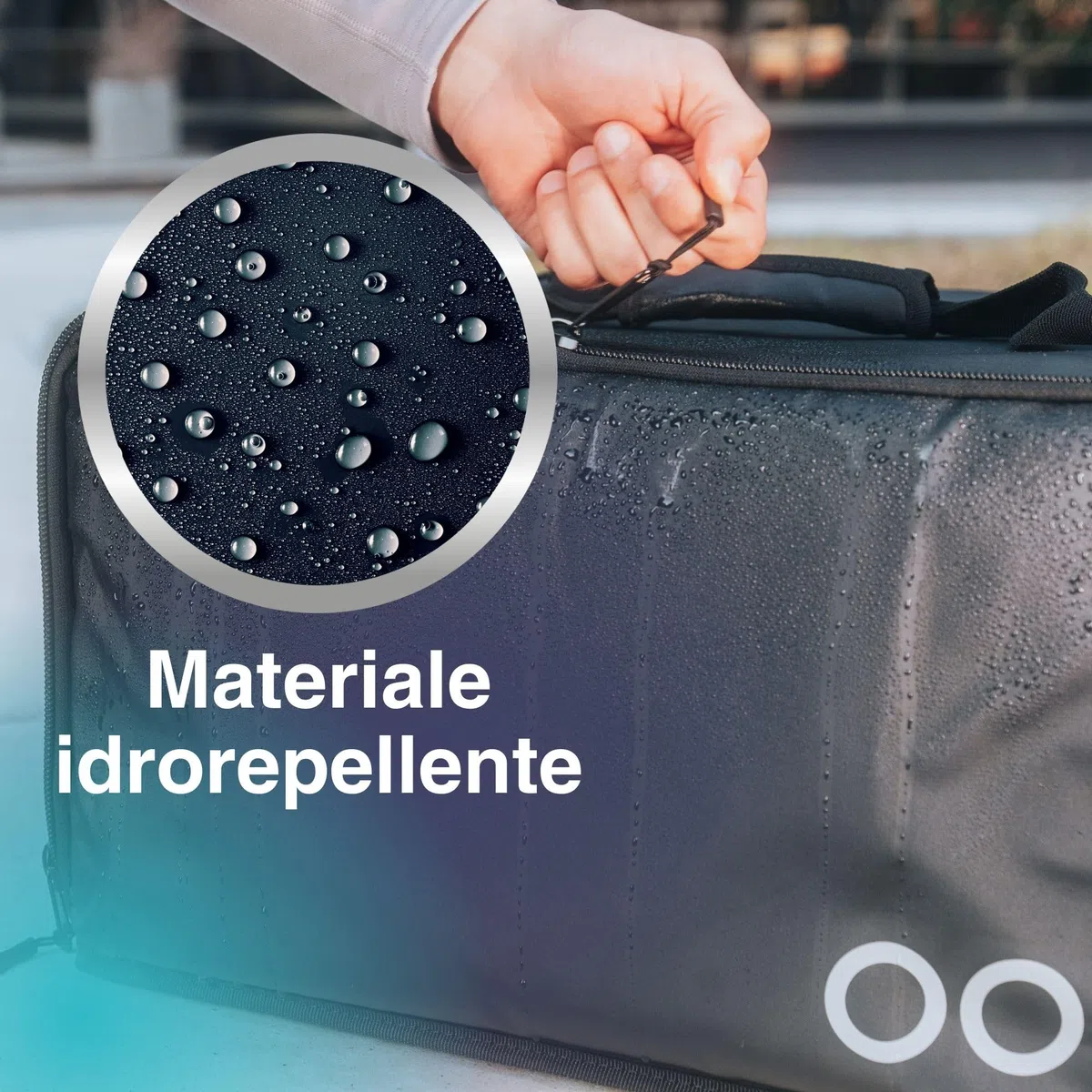 Borsa termica per auto • Borsa per la consegna di alta qualità che mantiene il cibo caldo e freddo per ore • 100% idrorepellente • Vol. 48 litri • Progettato per corrieri professionisti, Nero