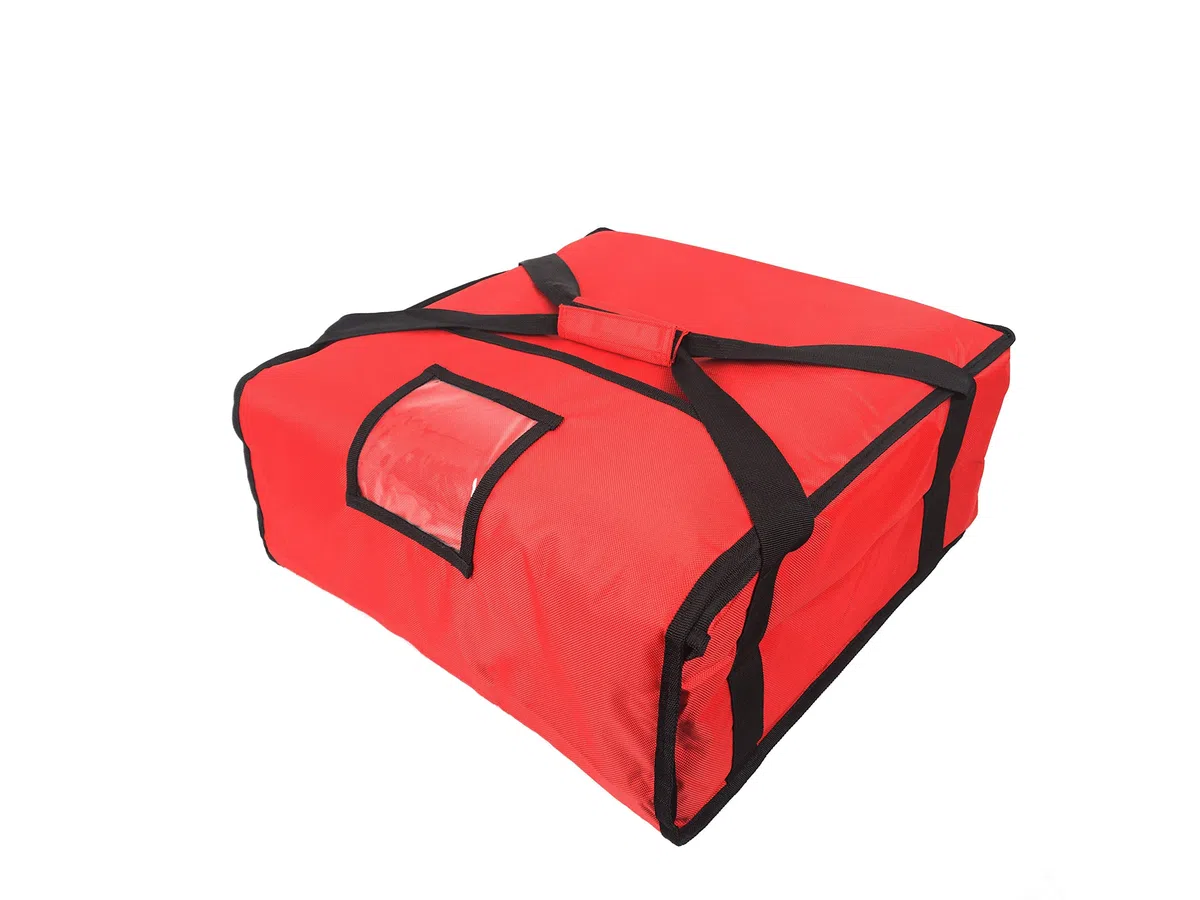 Borsa termica isolata 45x45x21cm della consegna del ristorante della pizza dell'alimento caldo