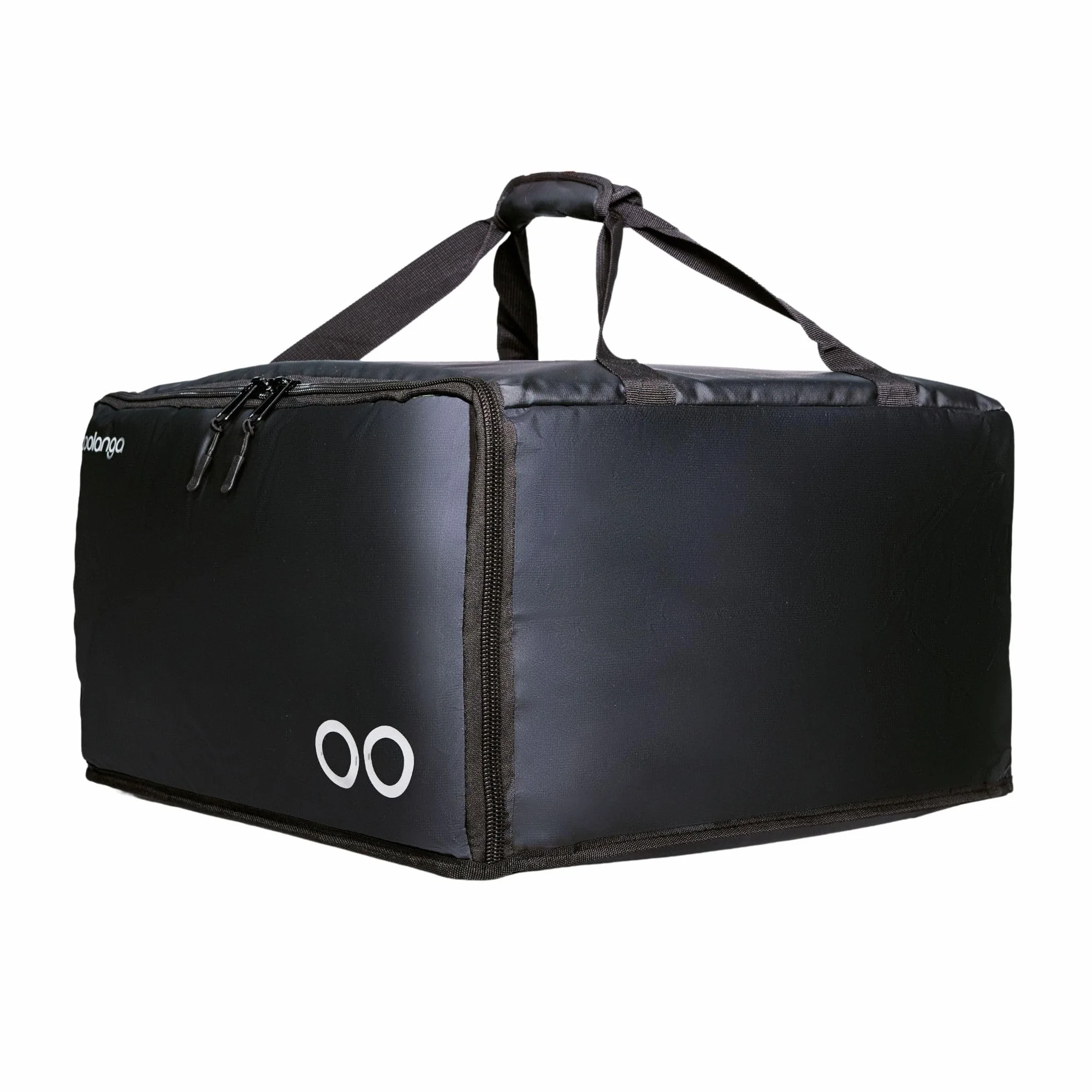 Borsa termica per auto • Borsa per la consegna di alta qualità che mantiene il cibo caldo e freddo per ore • 100% idrorepellente • Vol. 48 litri • Progettato per corrieri professionisti, Nero